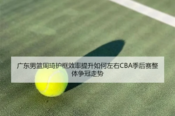 广东男篮周琦护框效率提升如何左右CBA季后赛整体争冠走势